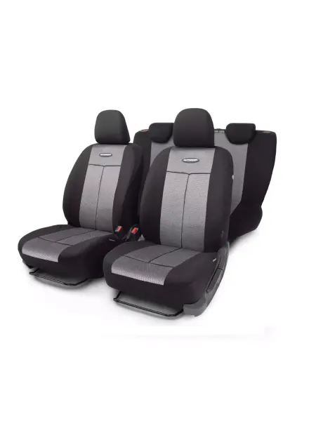 AUTOPROFI Чехлы на сиденья универсальные TT-902M BK D.GY