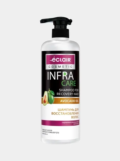Infra шампунь для восстановления волос AVACADO OIL, 900 мл