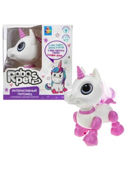 RoboPets Интерактивная игрушка Робо-единорог