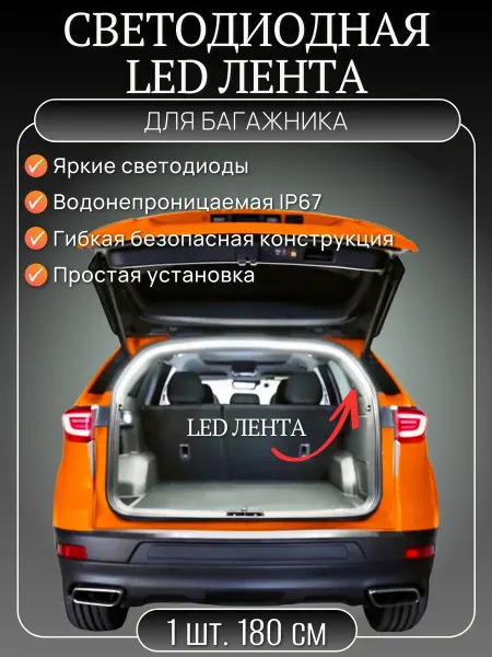 AVAG Cветодиодная подсветка для багажника Xiaomi SU7 Ultra