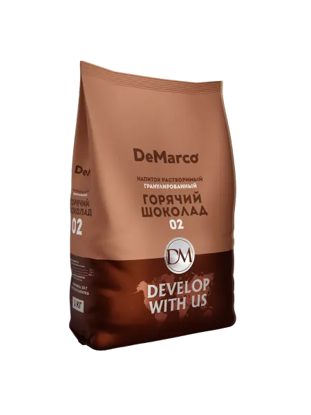 DeMarco Горячий шоколад 02 гранулированный демарко 1 кг