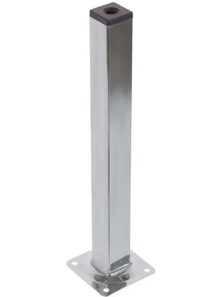 TECH-KREP Ножка металл, квадрат, нерегулируемая, 25x25x300 мм, 1 шт