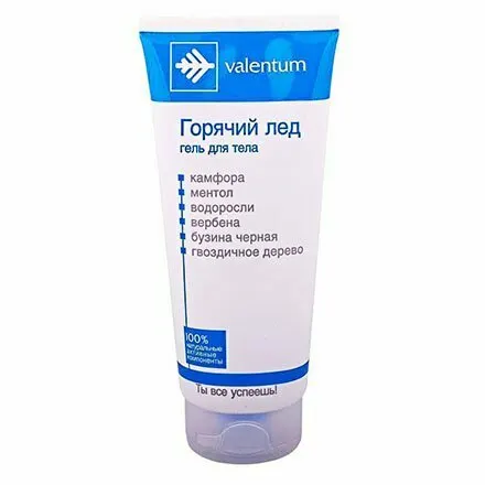 Горячий лед гель Valentum гель для тела, 200 мл