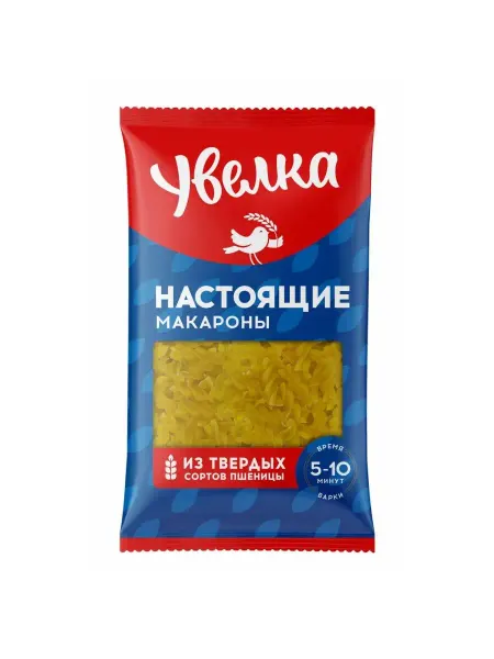 Увелка Макаронные изделия Спираль 450 г