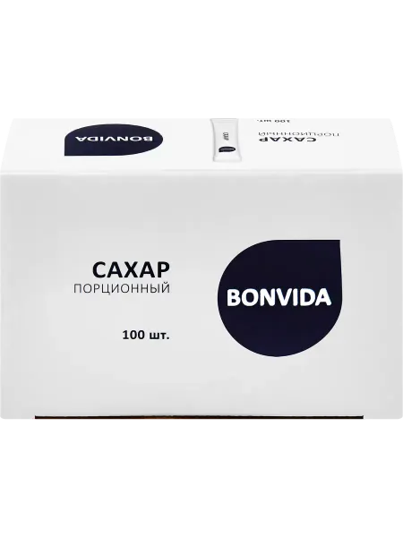 Сахар BONVIDA белый кристаллический категория ТС2, 500г
