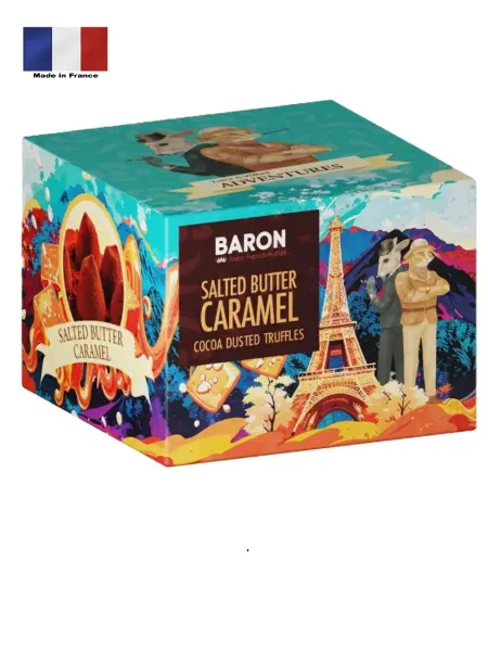 Baron Французские трюфели с солёной карамелью 100гр