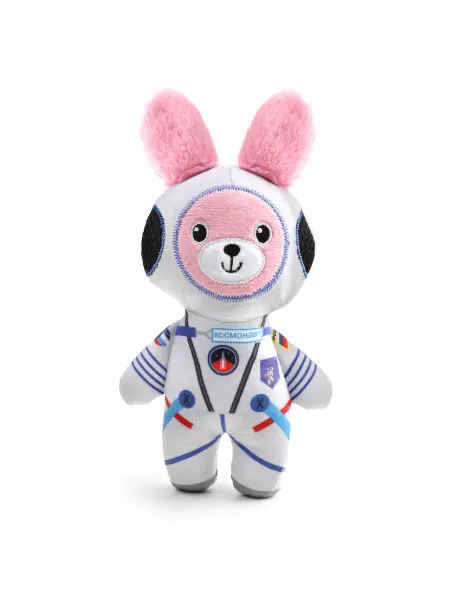 Triol Игрушка для собак мягкая "Заяц-космонавт", 22см