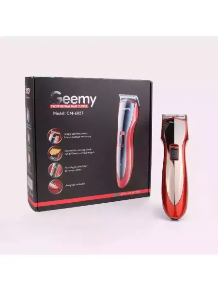Профессиональная машинка для стрижки волос Geemy GM-6027