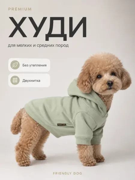 Friendly DOG Толстовка для собак мелких пород