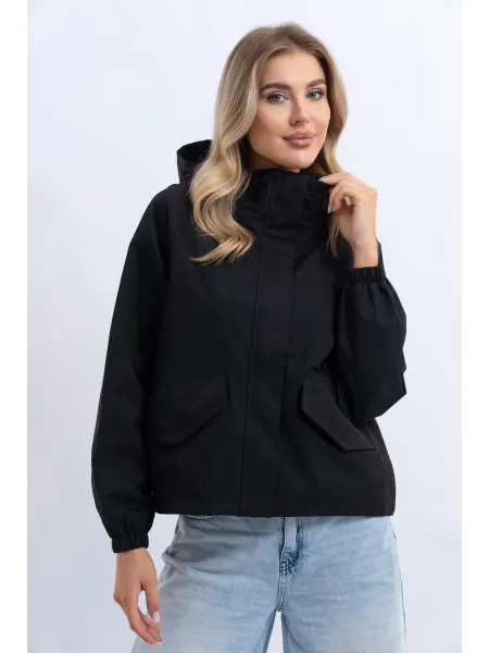 Family_fashion Ветровка спортивная с капюшоном оверсайз