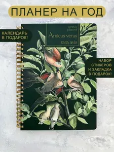 Еженедельник планер А5, недатированный, настольный ежедневник на год / Avis