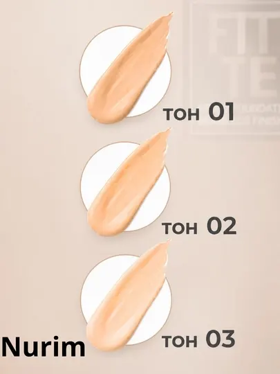 Fit Me Matte + Poreless тональный крем, 30 мл, для жирной и комбинированной кожи - Макияж лица