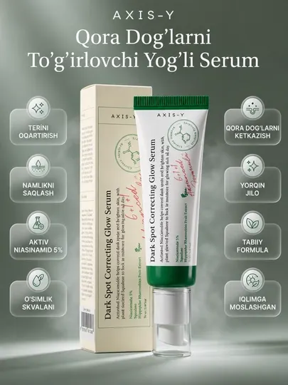 Сыворотка для лица, корейская сыворотка, glow serum, axis y serum, сыворотка от акне