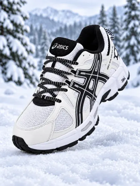 Кроссовки мужские ASICS зимние с мехом повседневные