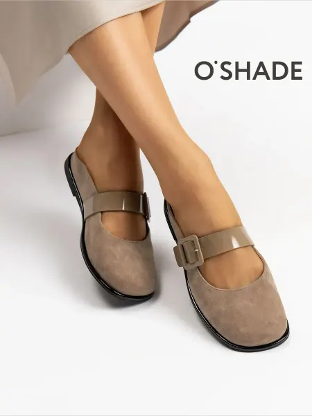 O`SHADE Мюли замшевые женские