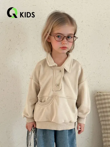 Q kids Детский спортивный свитшот свободного кроя