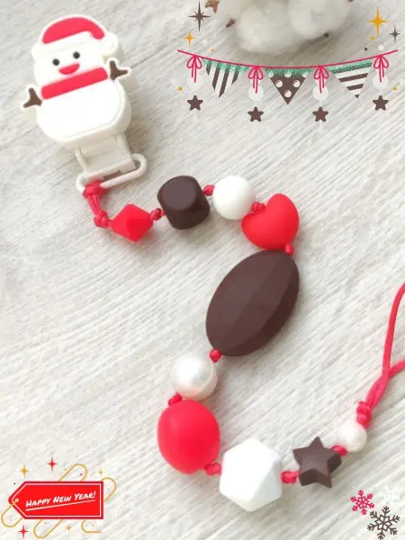 Happy_Baby56 Силиконовый держатель для пустышки прорезыватель для соски г…