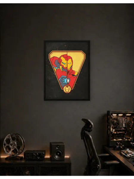 Postersbase Постер на стену Железный человек 2 30x40