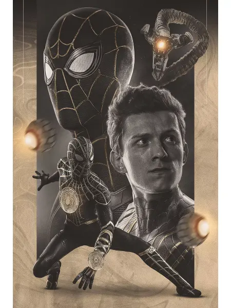 Red Hot Chili Cinema Постер "Человек-паук. Нет пути домой. Темный стиль"