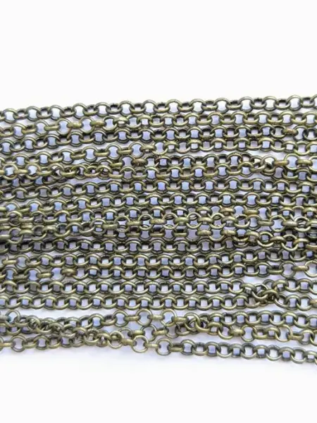 Metallic.shop Цепочка для рукоделия и творчества. Фурнитура для украшений