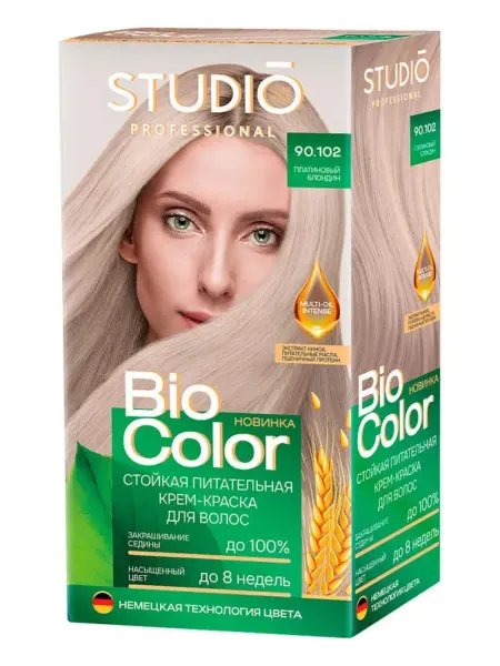 Biocolor Краска для волос, 90.102 Платиновый блондин, 115 мл