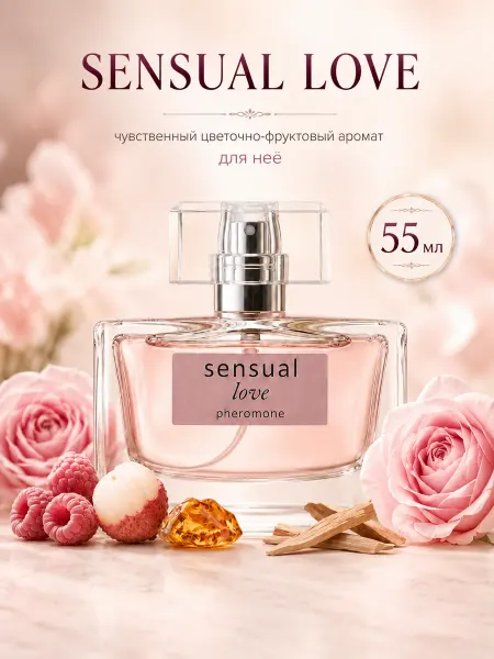 PARFUME EXTRA BOUTIQUE Духи женские стойкие сладкие Sensual Love 55 мл