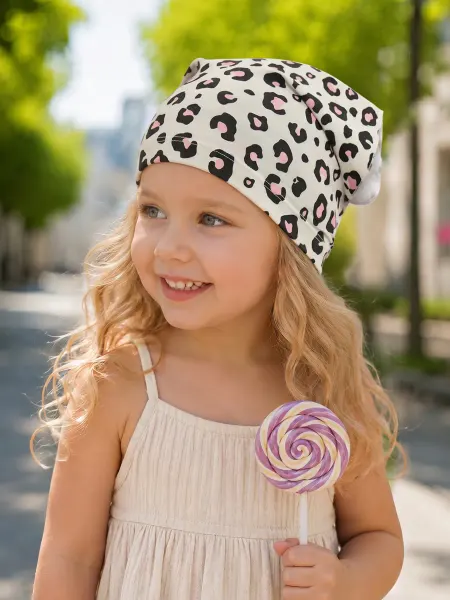 CLEVER WEAR Косынка летняя на голову леопард