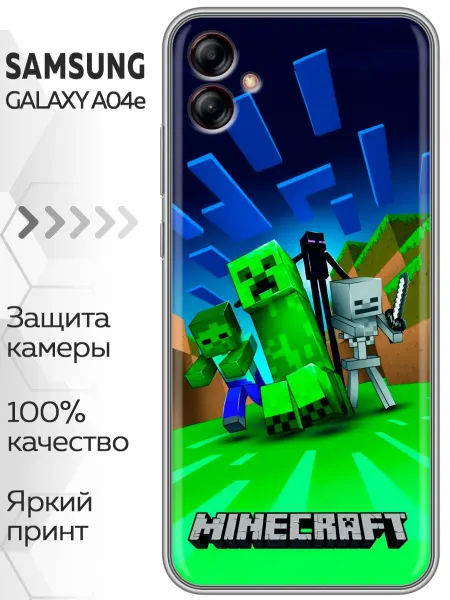 Marketclub Чехол на Samsung Galaxy A04e Minecraft