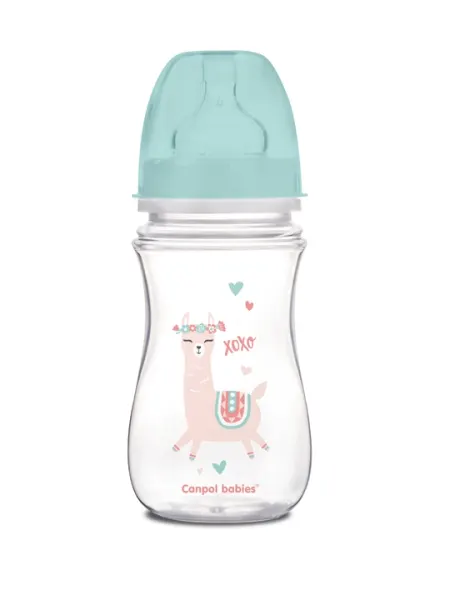 Антиколиковая бутылочка с широким горлышком Canpol Babies
