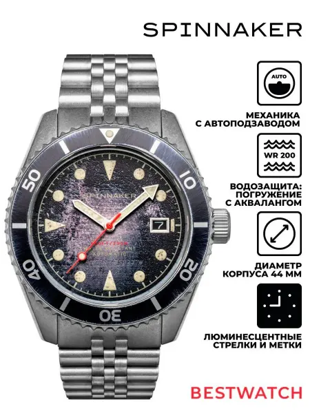 Spinnaker Мужские Наручные часы WRECK SP-5089-11