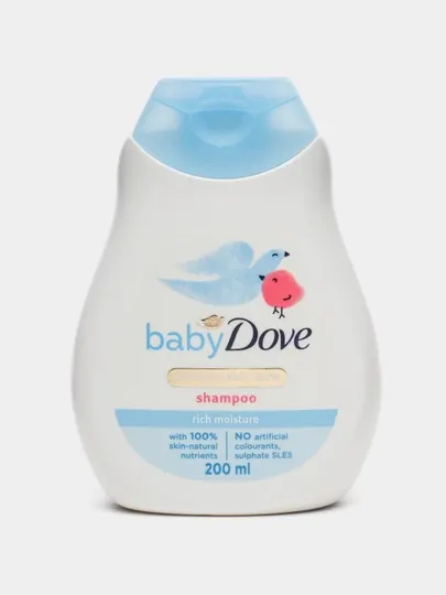Шампунь для детей Dove baby, интенсивное увлажнение 200 мл