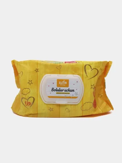 Влажные салфетки Elma детские Econom/Baby Lux, 120 шт