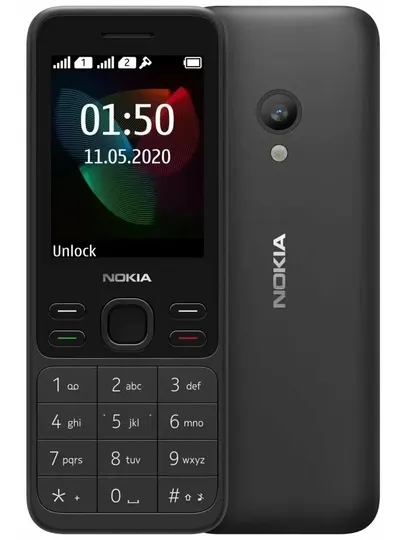 Телефон Nokia 150 кнопочный, 2.4" экран, Bluetooth, FM радио, Dual SIM - Кнопочные телефоны