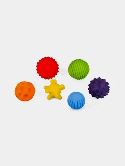 Игрушка развивающая Fancy Baby, Тактилики, 6 шт