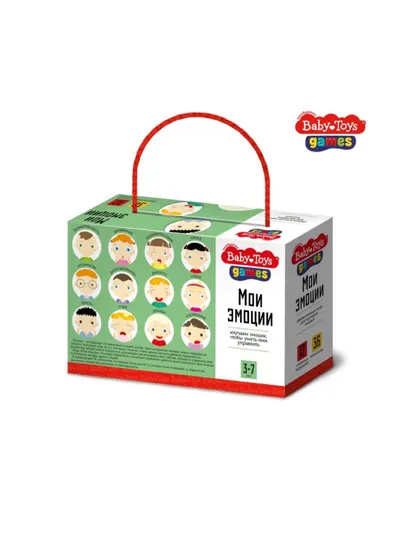 Настольная игра «Мои эмоции» Baby Toys Gаmes. Десятое королевство