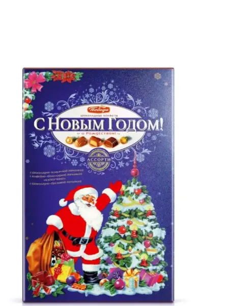 Победа вкуса Конфеты шоколадные (съемный подарочный футляр), 200г