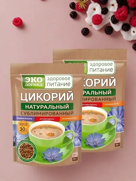 ЭкоЛогика Цикорий Сублимированный растворимый 150 г