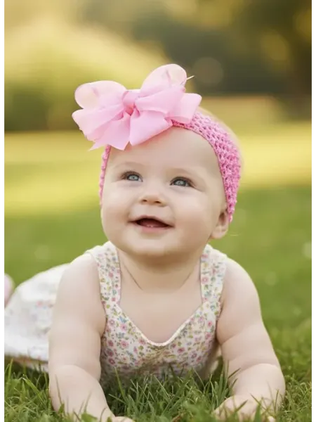 Baby's joy Повязка на голову для новорождённых девочек