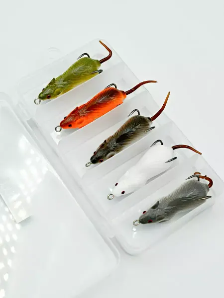 Columbia fishing company Набор приманок для рыбалки незацепляйка в виде мыши