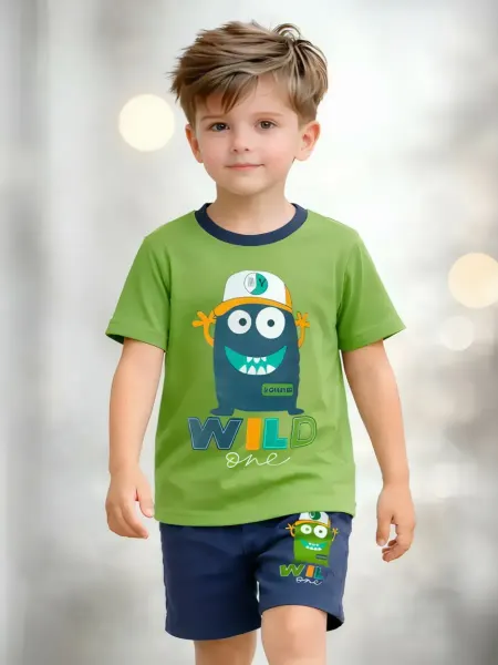 Baby Style Костюм детский базовый футболка с шортами