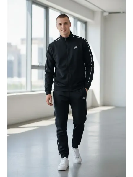 Nike Теплый Спортивный Костюм Мягкий Велюровый