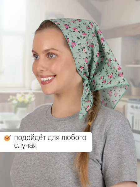 ПРОШАРФИКИ Косынка на голову хлопок летняя