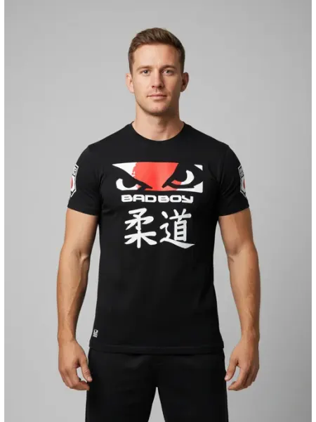 BAD BOY Футболка мма спортивная Дзюдо World Judo