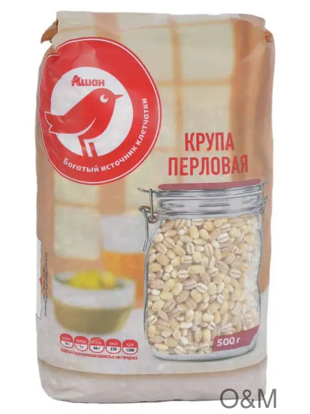 Крупа перловая АШАН Красная птица