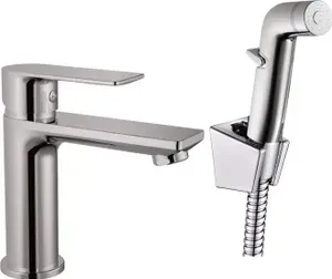 Haiba Смеситель HB12505 с гигиенической лейкой, латунь, хром