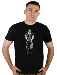 Футболка Ханма Юдзиро, Bake the Brawler, Hanma Yujiro