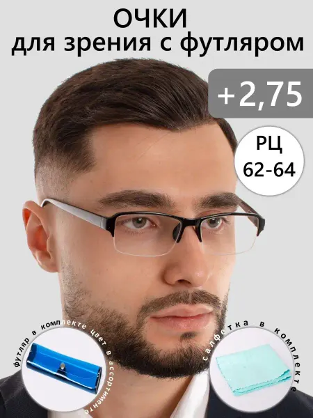 Optika116 Очки для зрения +2.75 с футляром