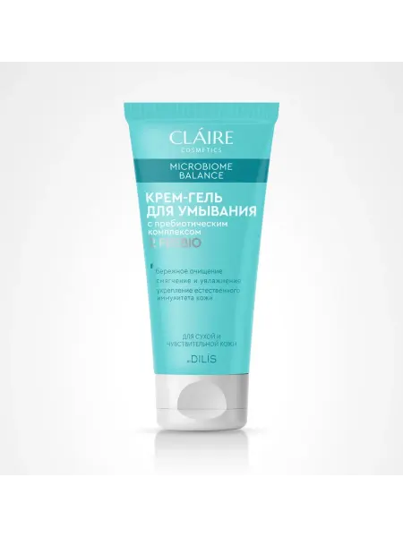 Claire Cosmetics Крем гель для умывания Microbiome Balance 150 мл