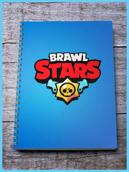 Корпорация WOW Блокнот Скетчбук А5 Brawl Stars Бравл Старс