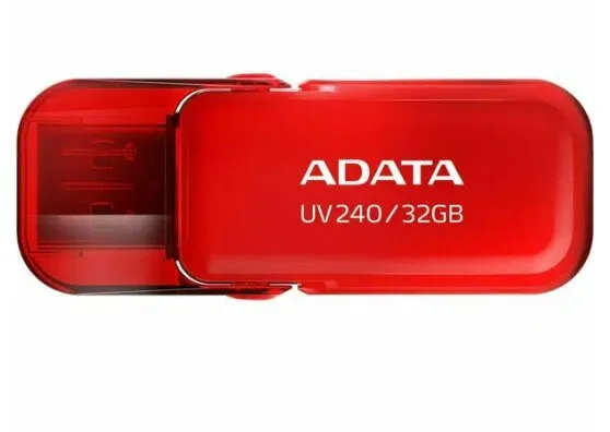 USB флеш-накопитель 32Gb A-Data UV240 (AUV240-32G-RRD) USB2.0 красный